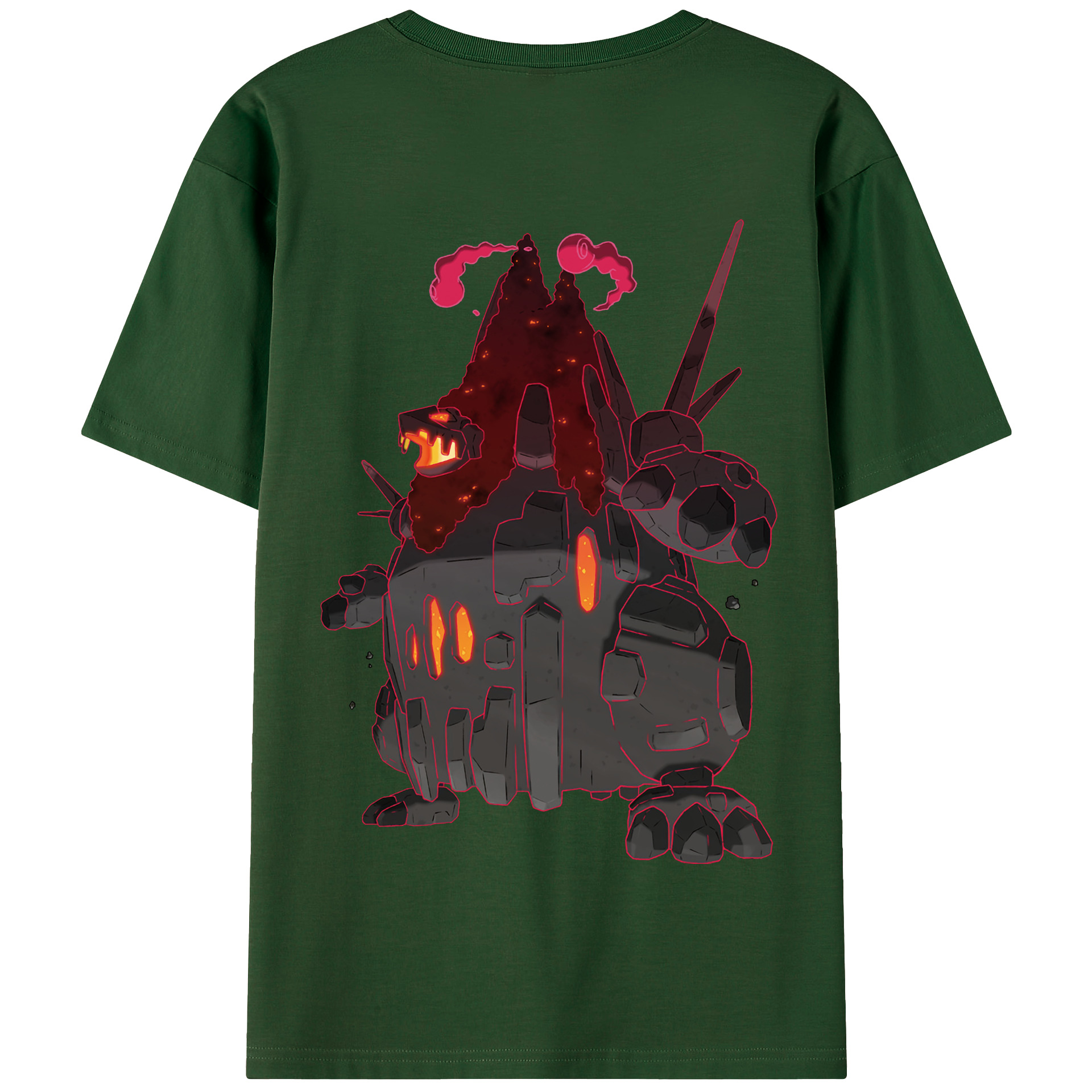 （画像用） ポケットモンスター Pokémon 綿100％半袖Tシャツ（背面プリント）